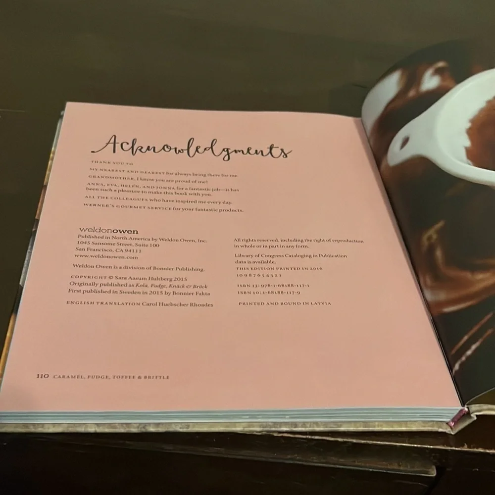 Sara Aasum Hultberg Caramel, Fudge, Toffee & Brittle: Secrets of a Confectioner